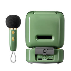 Divoom Ditoo-Mic Mini Karaoke Machine Pixel Art Bluetooth Speaker - Green