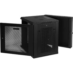 CyberPower Swing-Out Rack Enclosure 12U - Black