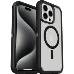 OtterBox Defender XT Case For iPhone 15 Pro Max - Clear/Black
