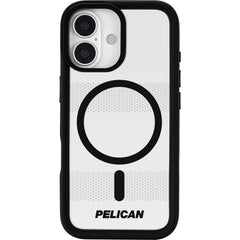Pelican Protector MagSafe Case For Apple iPhone 17 - Clear/Black