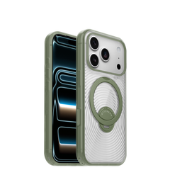 OtterBox Symmetry Stand MagSafe Camera Control For iPhone 18 Pro Max / iPhone 17 Pro Max - Calyx (Clear/Green)