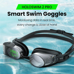 Holoswim 2 Pro AR Smart Swimming Goggles - Black