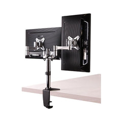 Brateck Dual Monitor Mount w/Arm & Desk Clamp Fits 13