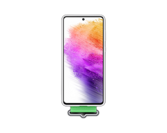 Samsung Silicone Cover With Strap For Samsung Galaxy A73 5G - White