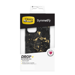 OtterBox Symmetry Case For iPhone 13 - Enigma Graphic (Black/Gold)