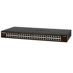Netgear GS348 SOHO 48-PORT Gigabit Unmanaged Switch - Black