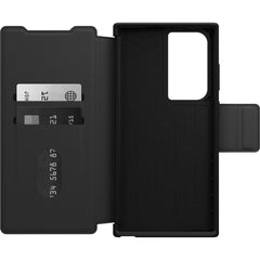 OtterBox Strada Case For Samsung Galaxy S23 Ultra - Black