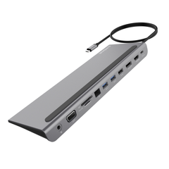 mbeat Elite Triple Display USB-C Docking Station - Grey