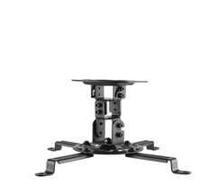 Brateck Universal Ceiling Mount For Projectors - Black