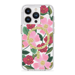 Case-Mate Rifle Paper Case For Apple iPhone 14 Pro - Rose Garden