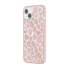 KSNY Protective Hardshell Case For iPhone 13 - City Leopard Pink