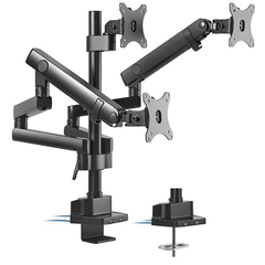 Brateck Triple Monitor Pole Held Mechanical Spring 17