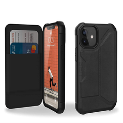 UAG Metropolis Supple Italian Case For iPhone 12 mini - Black