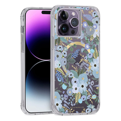 Case-Mate Rifle Paper Case For iPhone 14 Pro - Garden Party Blue