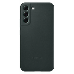 Samsung Galaxy S22+ Leather Cover - Forest Green