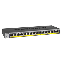 Netgear 16-Port Gigabit Ethernet Switch with 183W PoE Budget- Grey