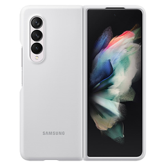 Samsung Galaxy Z Fold 3 Silicone Cover - White