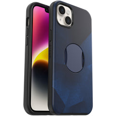OtterBox OtterGrip Symmetry MagSafe Case For iPhone 14 Plus - Blue