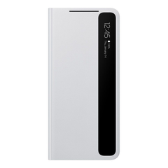 Samsung Galaxy S21 Ultra 5G Smart Clear View Cover - Light Gray