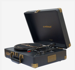 mbeat Woodstock 2 Retro Turntable Player - Black
