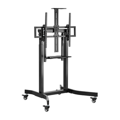 Brateck Deluxe Motorized Large TV Cart with Tilt 55