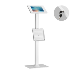 Brateck Anti-Theft Table Floor Stand 9.7” to 11” - White