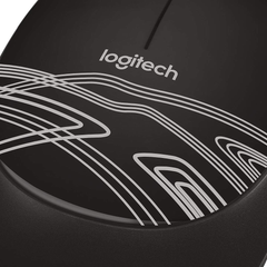 Logitech Corded Optical Mouse M105 - Black