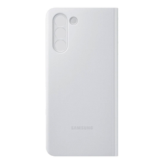 Samsung Galaxy S21 5G Smart Clear View Cover - Light Grey