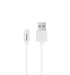 mbeat 3 in 1 MFI USB Lightning Charging Kit - White