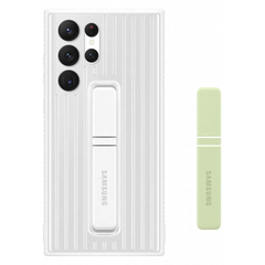 Samsung Galaxy S22 Ultra Protective Standing Cover - White