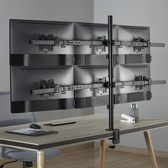 Brateck Pole Mount Six-Screen Monitor Mount (17