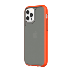Survivor Strong Case For Apple iPhone 12/12 Pro - Orange/Gray