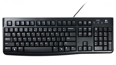 Logitech K120 Wired USB Keyboard - Black