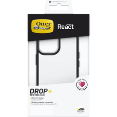 OtterBox React Case For Apple iPhone 13 mini - Black Crystal