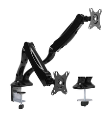 Brateck Interactive Counterbalanced Dual LCD Desk Mount 13
