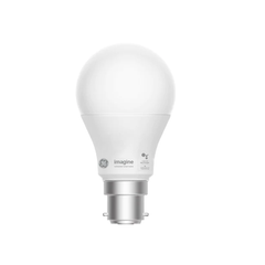 Google Nest Mini with GE Imagine A60 Smart Light Starter Kit (B22)