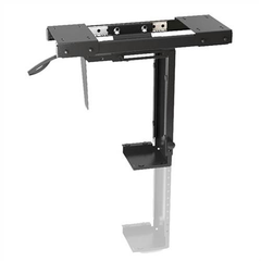 Brateck Adjustable Under-Desk ATX Case Mount with Sliding Track