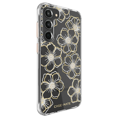 Case-Mate Floral Gems Case For Samsung Galaxy S23+ - Clear/Gold