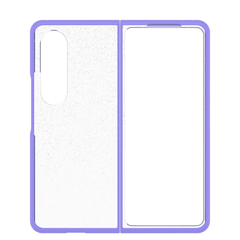 OtterBox Thin Flex Case For Galaxy Z Fold4 - Purple/Clear Glitter