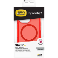 OtterBox Symmetry + MagSafe Case For Apple iPhone 13 Pro Max - Red