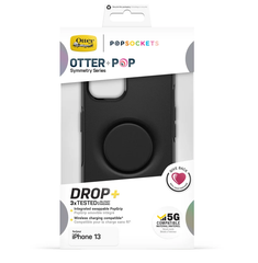 OtterBox Otter+Pop Symmetry Case For Apple iPhone 13 - Black