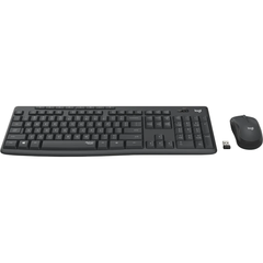 Logitech MK295 Silent Wireless Keyboard & Mouse Combo - Graphite
