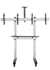 Brateck Dual Screen Video Conferencing TV Cart 45