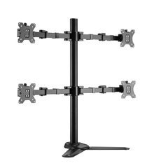 Brateck Quad Affordable Steel Articulating Monitor Stand (17