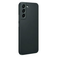 Samsung Galaxy S22+ Leather Cover - Forest Green