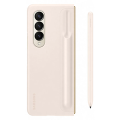 Samsung Standing Cover With Pen For Galaxy Z Fold4 - Sand