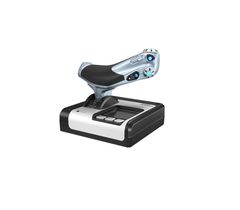 Logitech G X52 HOTAS Flight Simulator Controller - Silver-Black