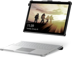 UAG Plasma Case For Microsoft Surface Book 3/2/1 - Ice/Black