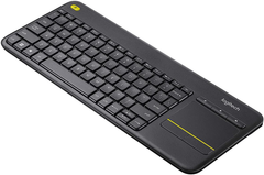 Logitech K400 Plus Wireless Keyboard with Touchpad - Black
