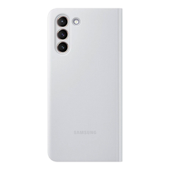 Samsung Galaxy S21 5G Smart Clear View Cover - Light Grey
